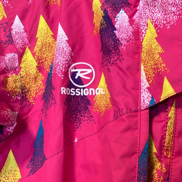 Rossignol Pink Ski Snow Hooded Expert 10000 Jacket - Picture 2 of 8